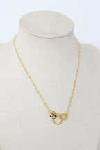 Four leaf Clover Clasp Necklace