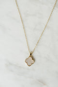 Clover Necklace - Mother Of Pearl