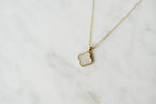 Clover Necklace - Mother Of Pearl
