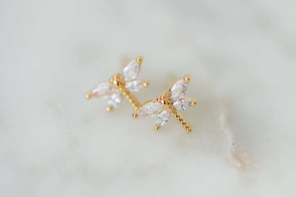 Dragonfly Stud Earrings