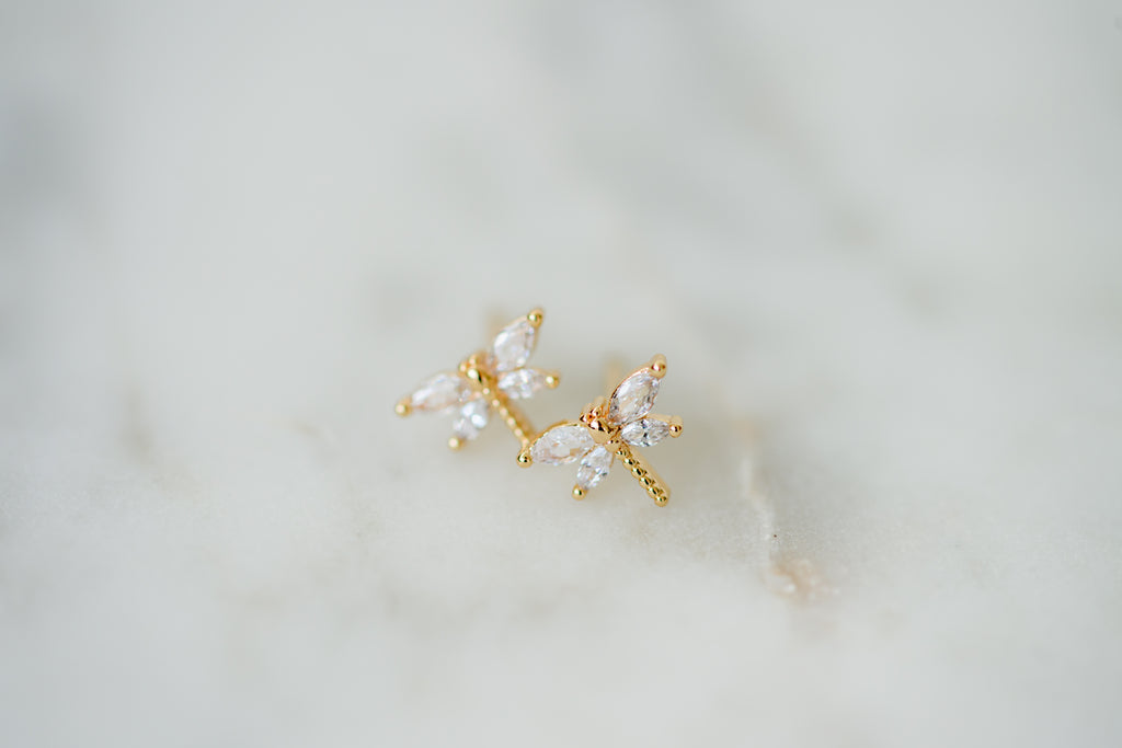 Dragonfly Stud Earrings