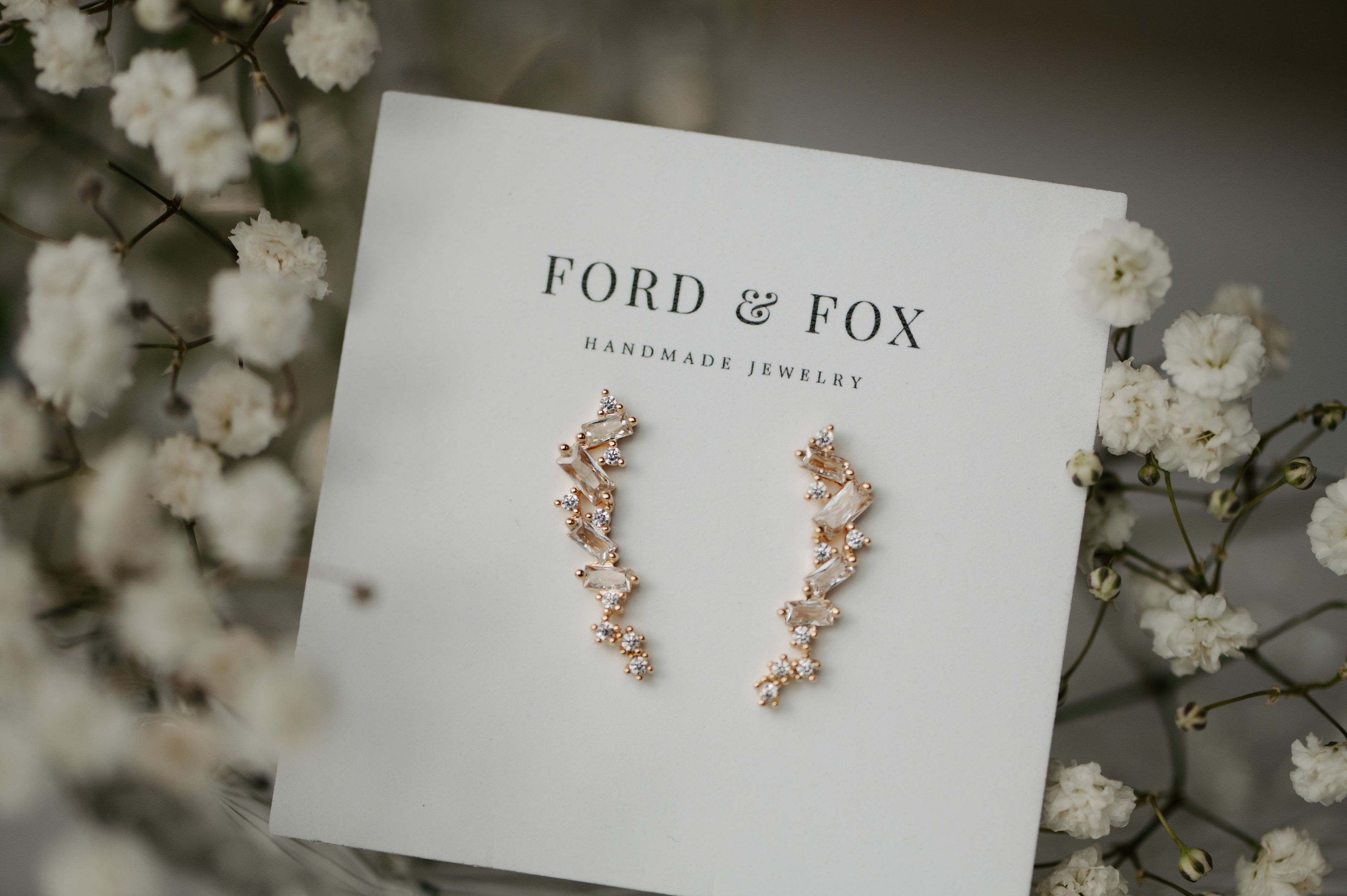 Large Climber Earrings