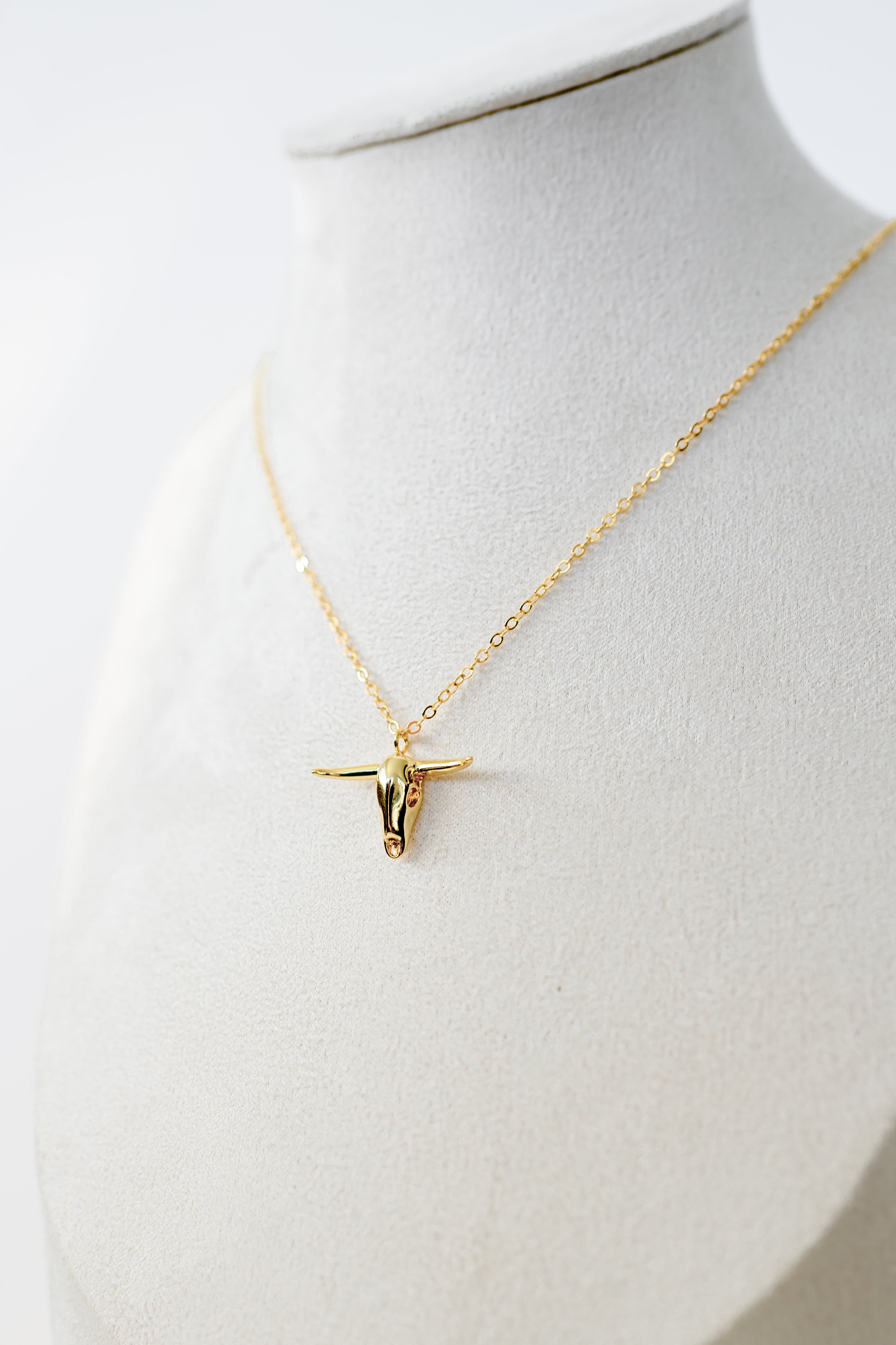 Bulls Head Necklace