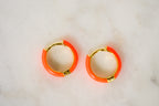 Color Pop Huggie Earrings