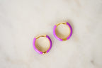 Color Pop Huggie Earrings