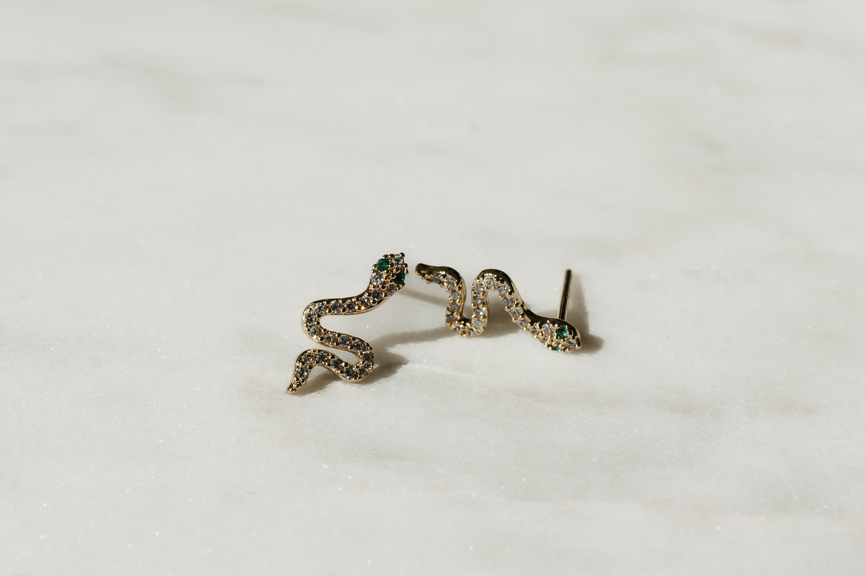Snake Stud Earrings