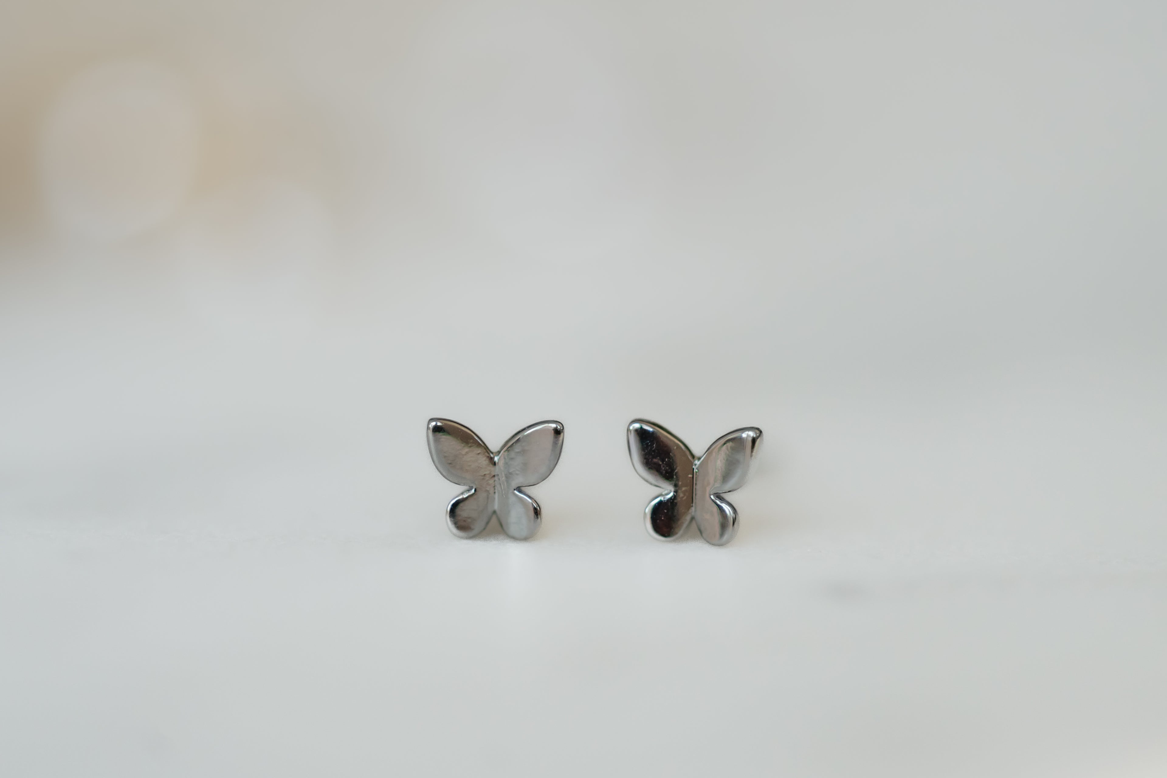 Dainty Butterfly Stud Earrings