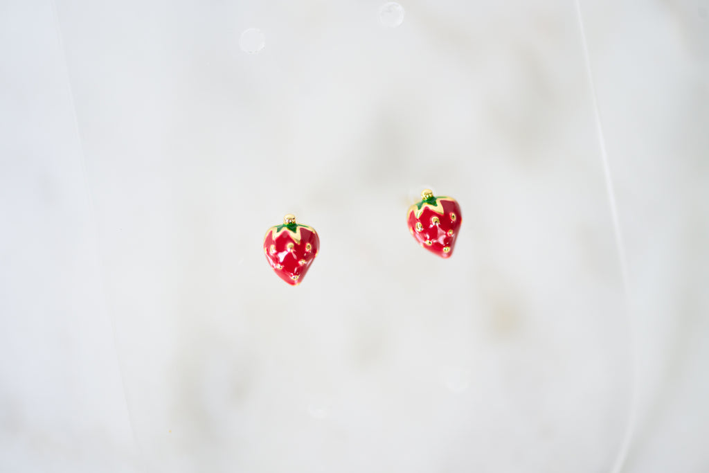 Strawberry Stud Earrings