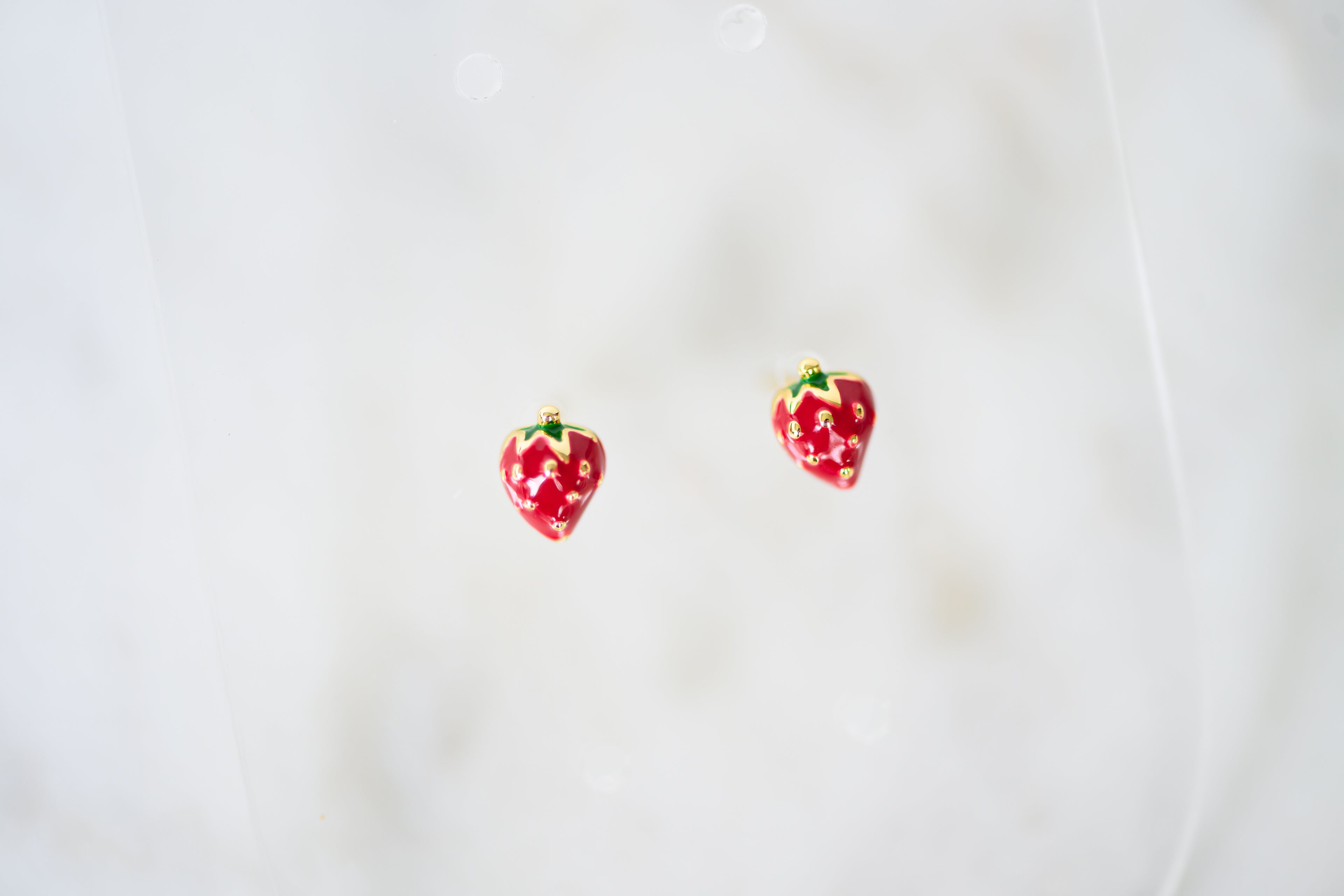 Strawberry Stud Earrings