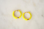 Color Pop Huggie Earrings