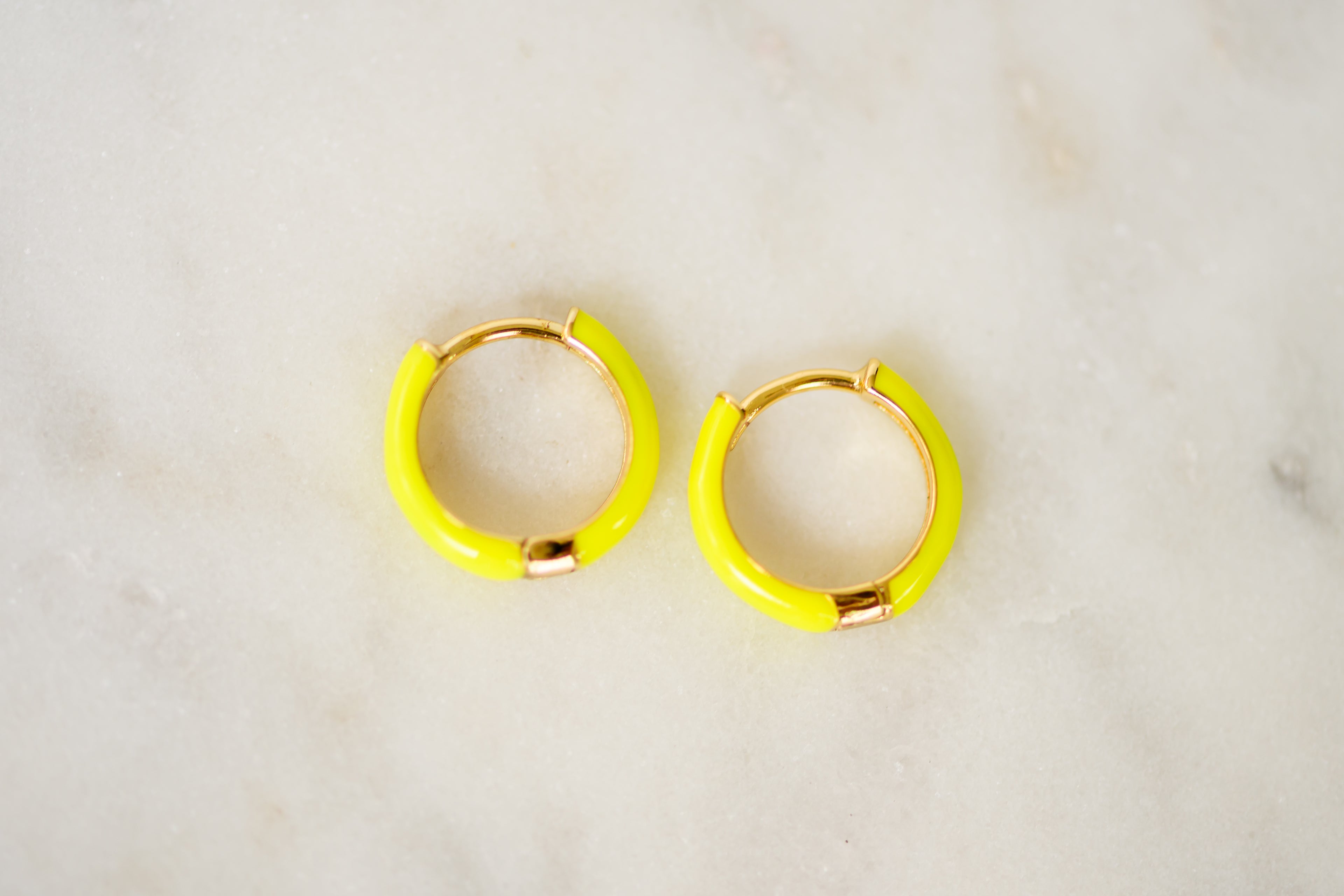 Color Pop Huggie Earrings