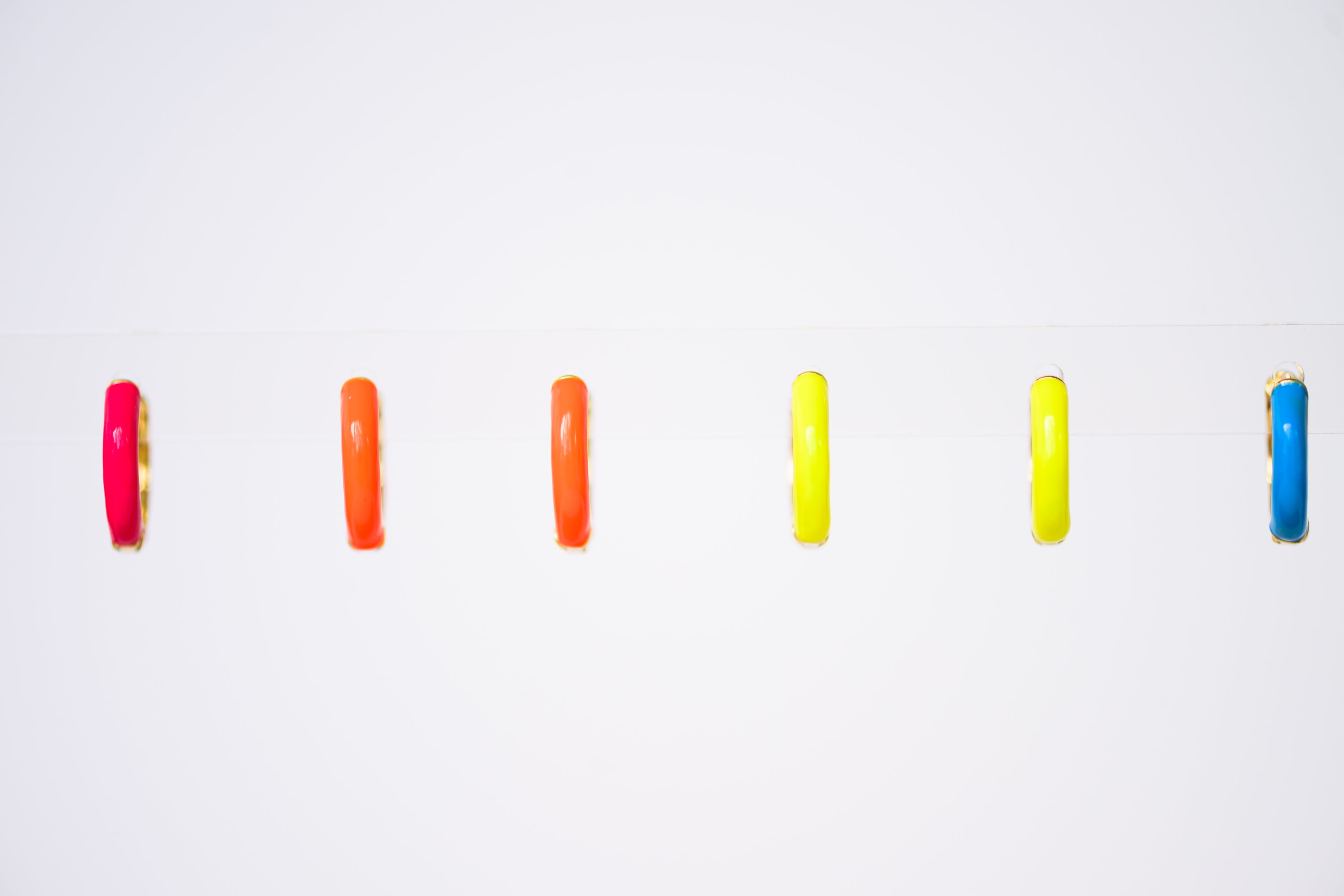 Color Pop Huggie Earrings