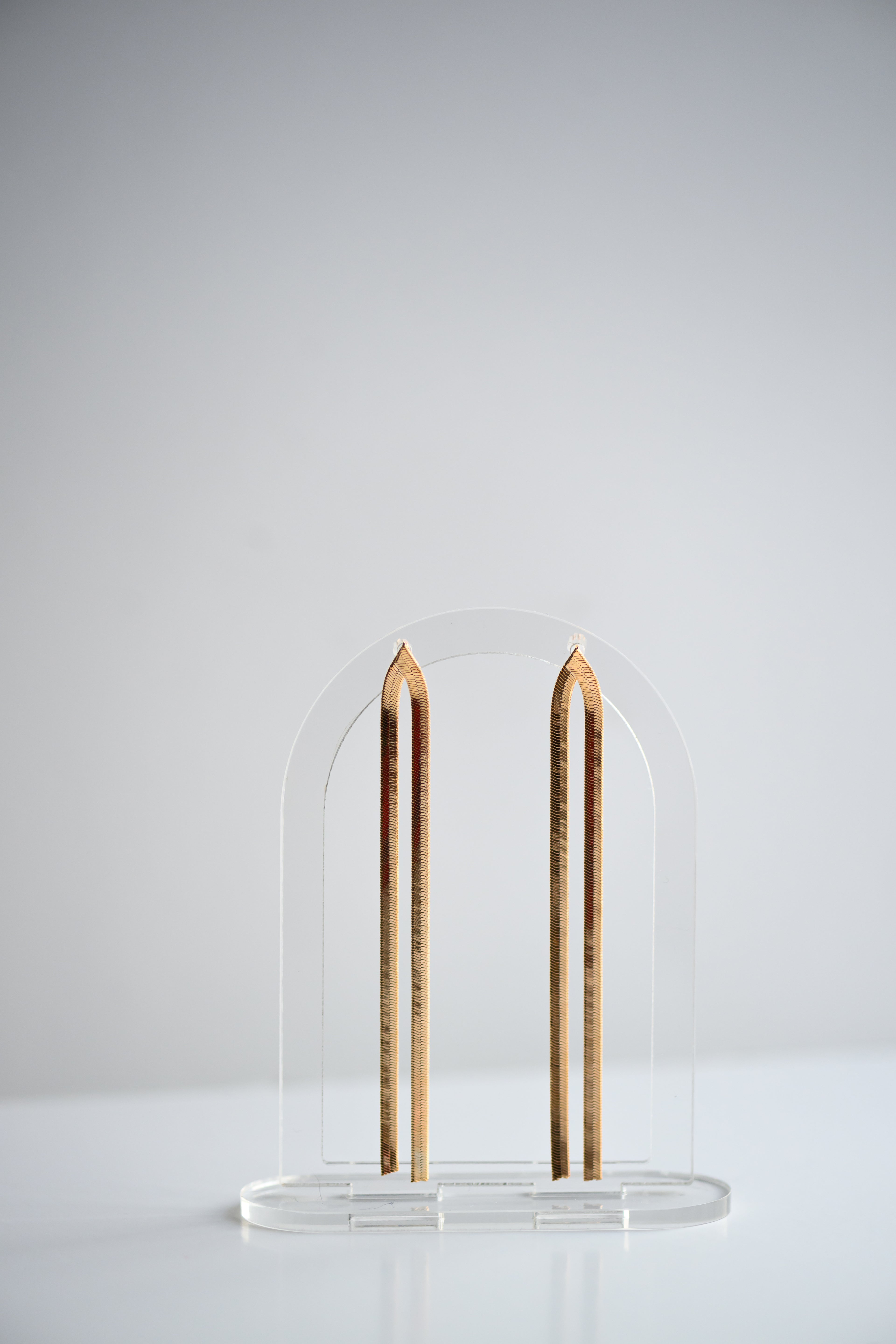 Wiggly Drop Earrings