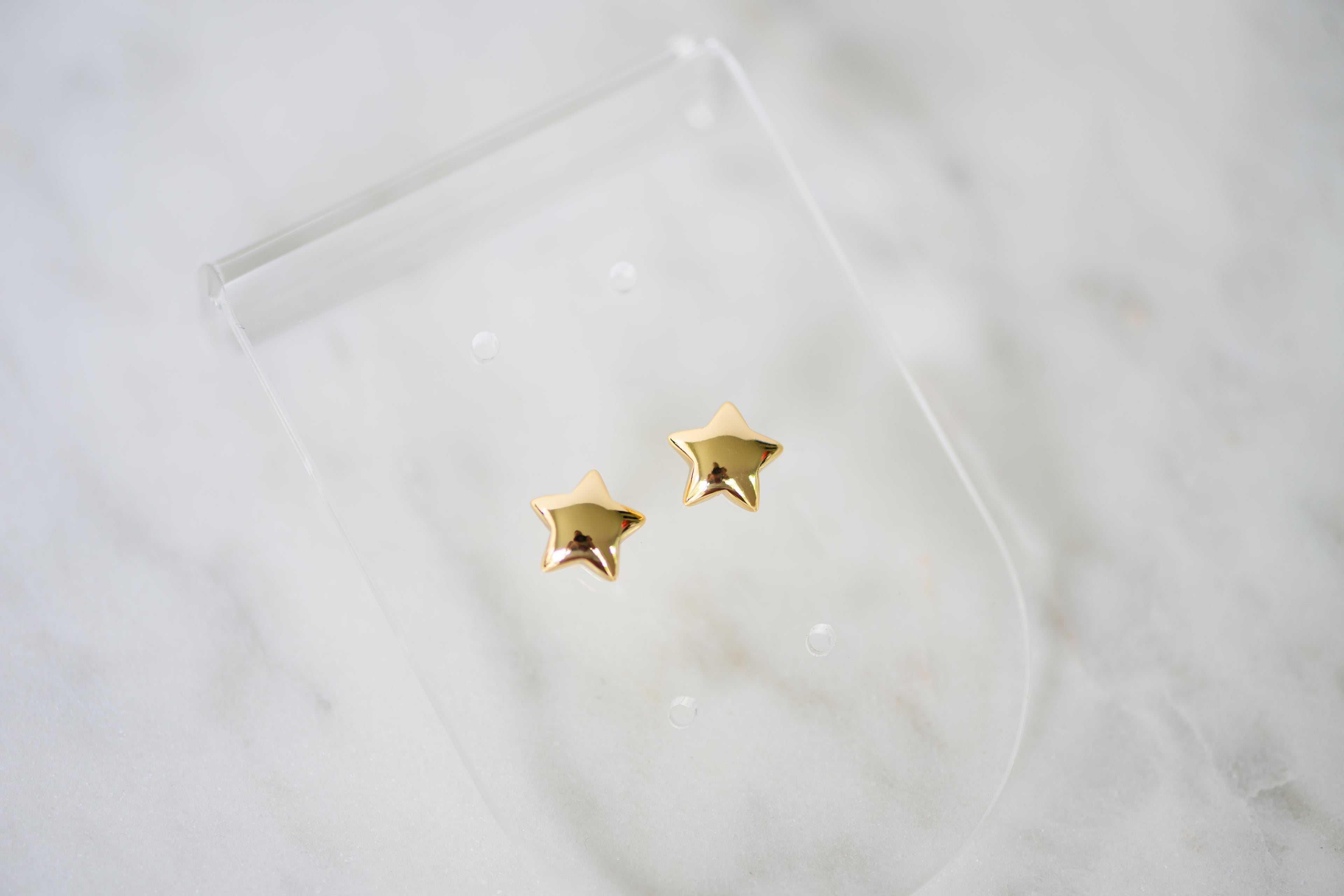 Little Puff Star Studs