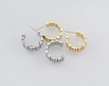 Bead Bars Hoop Earring