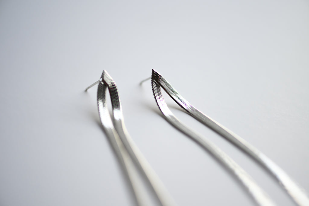 Wiggly Drop Earrings
