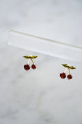 Cherry Stud Earrings