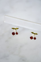 Cherry Stud Earrings